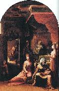 Domenico Beccafumi Birth of the Virgin oil